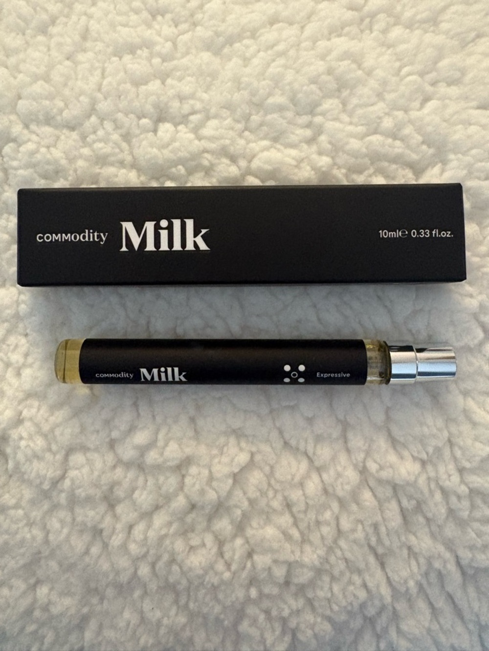 Commodity Milk Scent Space : Expressive Travel Size Eau De Parfum  10 ML NIB